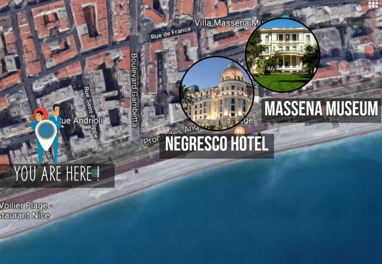 Nestor&Jeeves - L'Olympic - Central - Very Close Sea Nizza Esterno foto